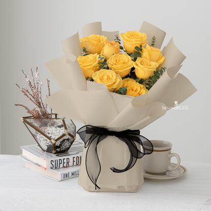 Yellow Rose Bouquet