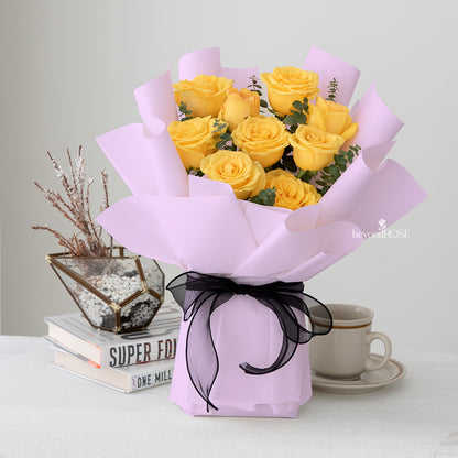 Yellow Rose Bouquet