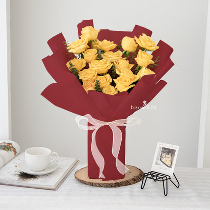 Yellow Rose Bouquet