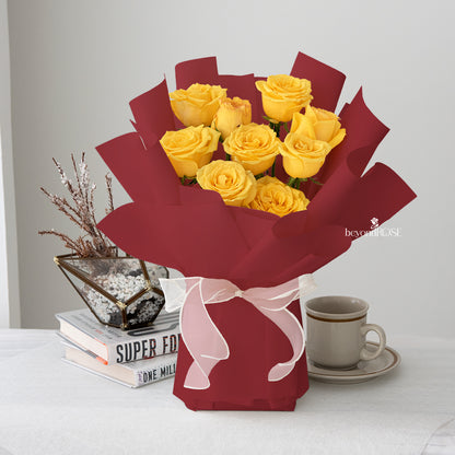 Yellow Rose Bouquet