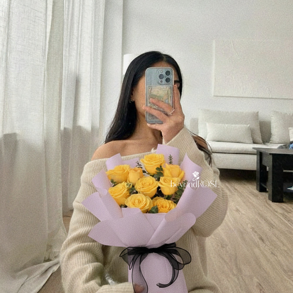 Yellow Rose Bouquet